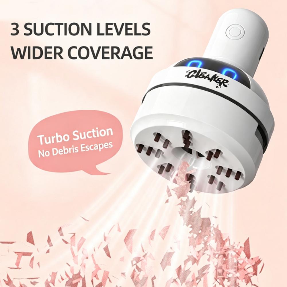 Mini Desktop Vacuum Cleaner For Eraser Dust - Tragbarer Mini-Schreibtischstaubsauger, kabelloser Tastaturreiniger für Stiftspäne,