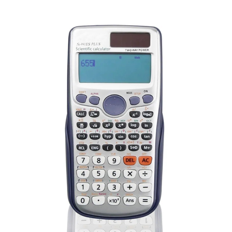 Scientific Calculator For Secondary School - 991ES PLUS Wissenschaftlicher Taschenrechner mit LED-Anzeige,
