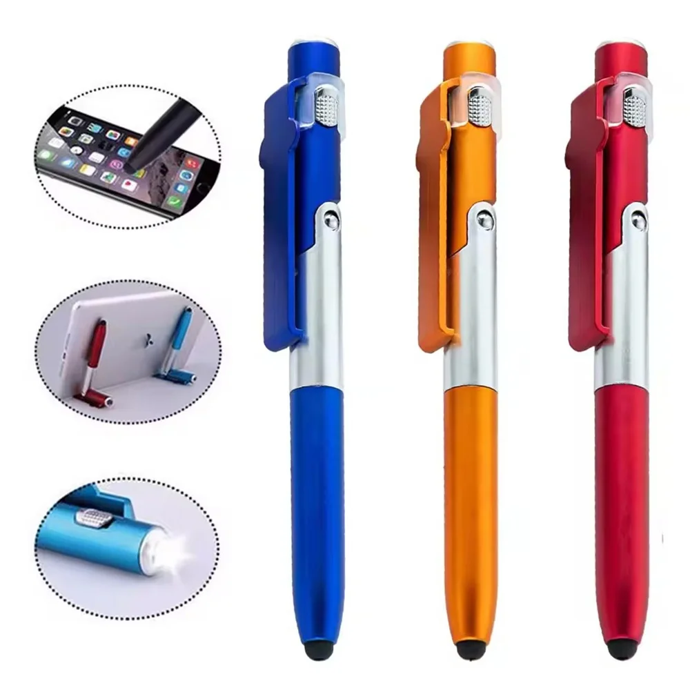 Writing Tools - 4-in-1 Multifunktionaler Klappbarer Telefonhalter Kugelschreiber mit