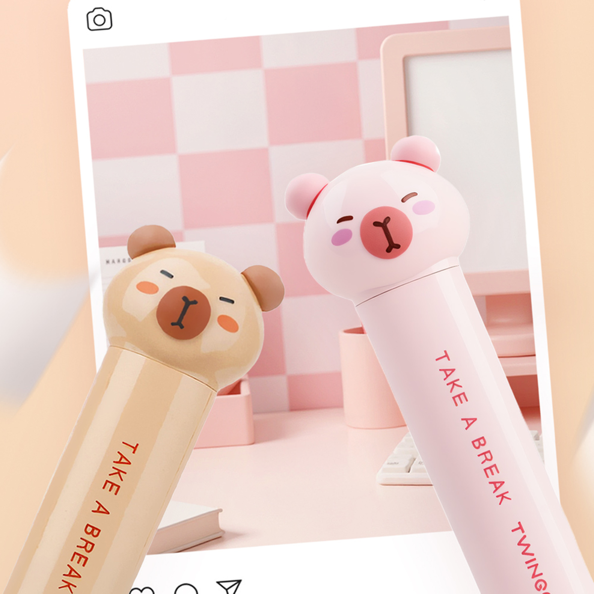 Capybara-Schere im Cartoon-Des – Stationery Bewertung und Preis