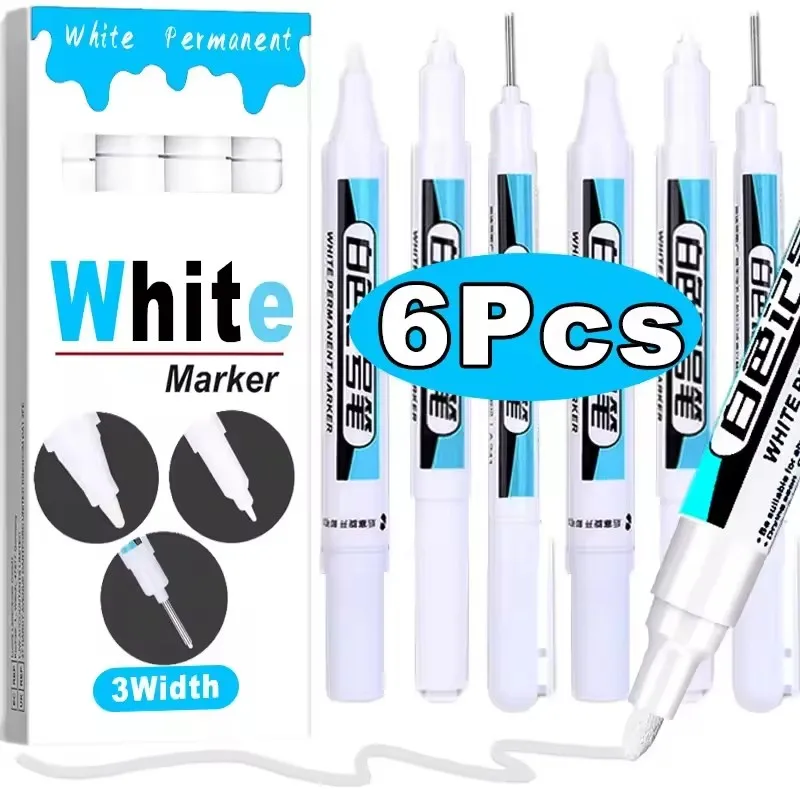 0,7/1,0/2,5 mm weiße Permanent – Stationery Bewertung und Preis