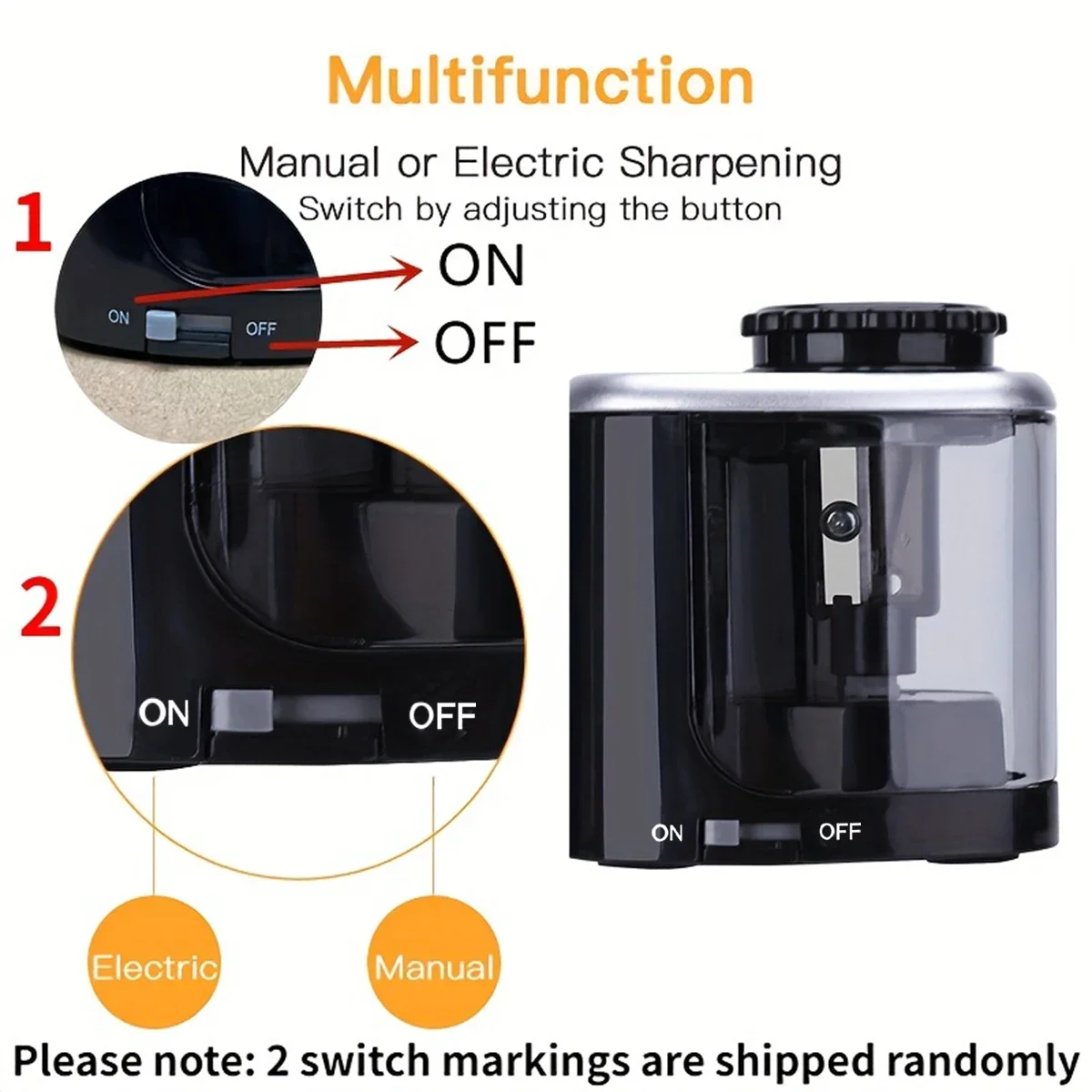 Elektrischer Spitzer, automati – Electric Pencil Sharpener Usb Bewertung und Preis
